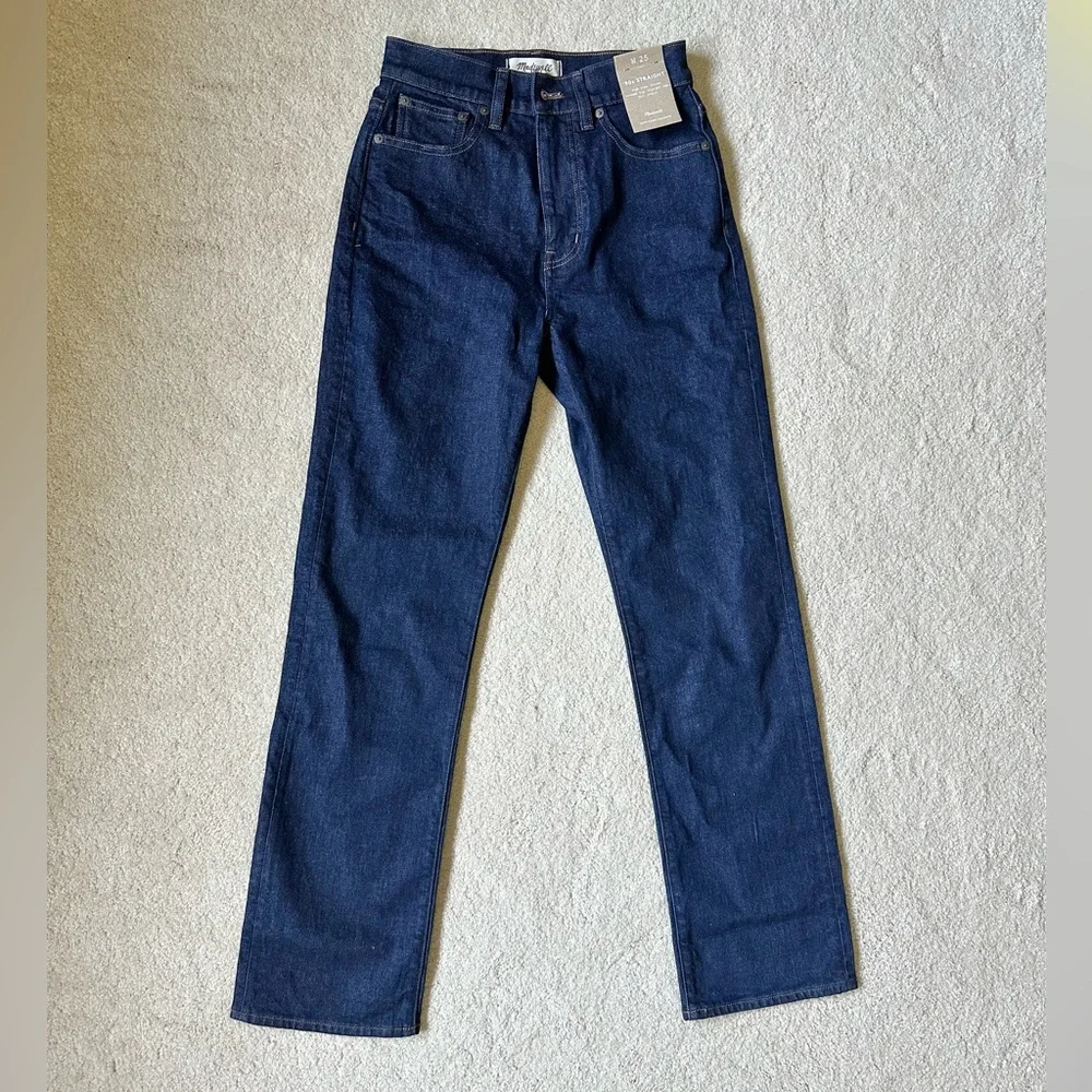 Madewell 90s straight Jean in Norman Wash 25 NWT - Picture 1 of 5